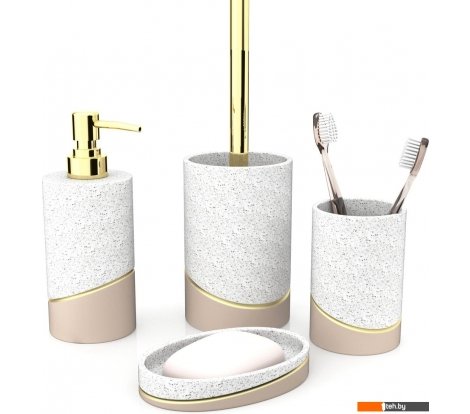  - Аксессуары для ванной и туалета FORA Terrazzо (4 предмета) - Terrazzо (4 предмета)
