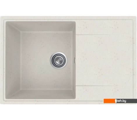  - Кухонные мойки Practik PR-M 735-001 (белый камень) - PR-M 735-001 (белый камень)