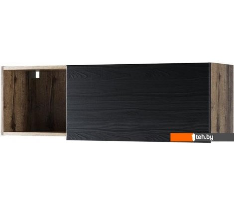  - Полки, стеллажи, системы хранения Anrex Jagger 1DN дуб Монастырский/черный - Jagger 1DN дуб Монастырский/черный