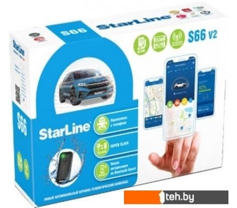  - Автосигнализации StarLine S66 BT GSM v2 2CAN+4LIN 2SIM - S66 BT GSM v2 2CAN+4LIN 2SIM