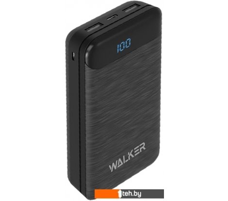 - Портативные зарядные устройства Walker WB-525 20000 mAh (черный) - WB-525 20000 mAh (черный)