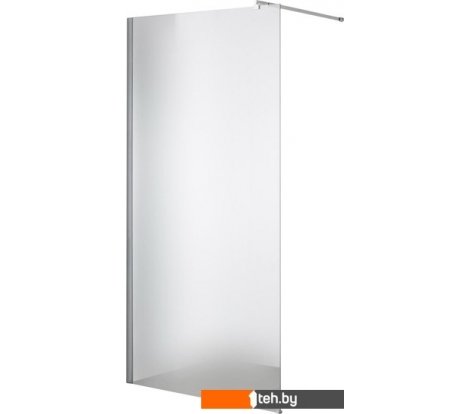 - Душевые кабины Saniteco Walk-In SN-W8MC90 (90x200, матовое стекло, хромированный профиль) - Walk-In SN-W8MC90 (90x200, матовое стекло, хромированный профиль)