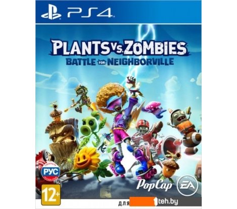  - Игры для приставок PlayStation 4 Plants vs. Zombies: Битва за Нейборвиль - Plants vs. Zombies: Битва за Нейборвиль