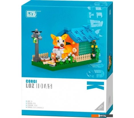  - Конструкторы LOZ Корги в домике 1256_MK - Корги в домике 1256_MK