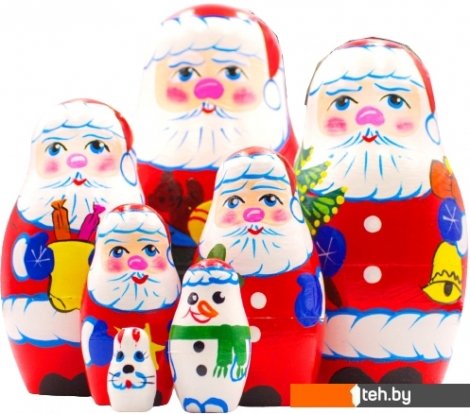  - Развивающие игрушки Брестская Фабрика Сувениров Для новогоднего декора (набор 7 шт) - Для новогоднего декора (набор 7 шт)