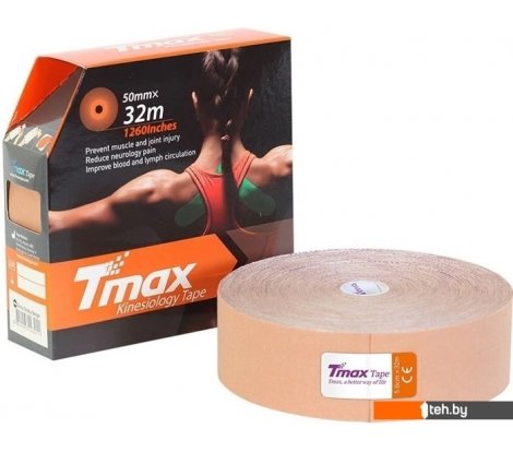  - Спортивная защита Tmax Extra Sticky 5 см х 32 м (телесный) - Extra Sticky 5 см х 32 м (телесный)