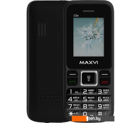  - Мобильные телефоны Maxvi C3n (черный) - C3n (черный)