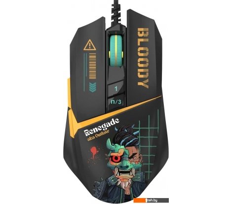  - Мыши A4Tech Bloody W63 Max Renegade (черный) - Bloody W63 Max Renegade (черный)