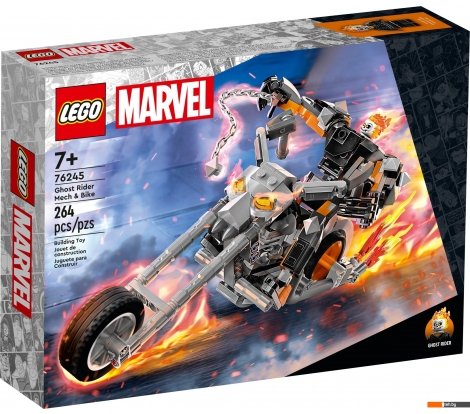  - Конструкторы LEGO Marvel Super Heroes 76245 Робот и мотоцикл Призрачного Гонщика - Marvel Super Heroes 76245 Робот и мотоцикл Призрачного Гонщика