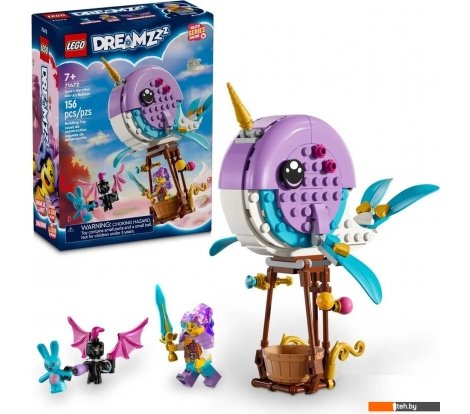  - Конструкторы LEGO DREAMZzz Воздушный шар Нарвал Иззи 71472 - DREAMZzz Воздушный шар Нарвал Иззи 71472