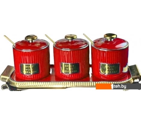  - Посуда для хранения продуктов Lenardi 106-217 (красный) - 106-217 (красный)