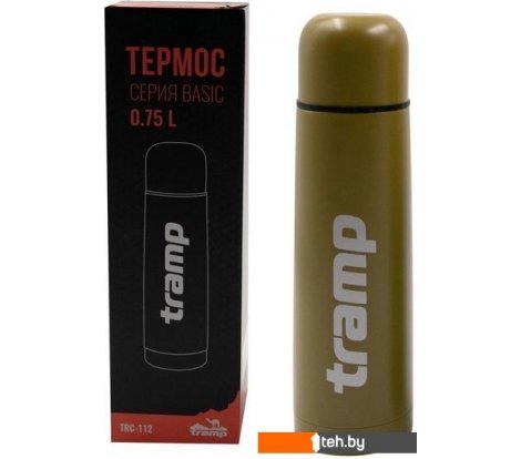  - Термосы, термокружки и многоразовые стаканы TRAMP TRC-112х 750 мл (хаки) - TRC-112х 750 мл (хаки)