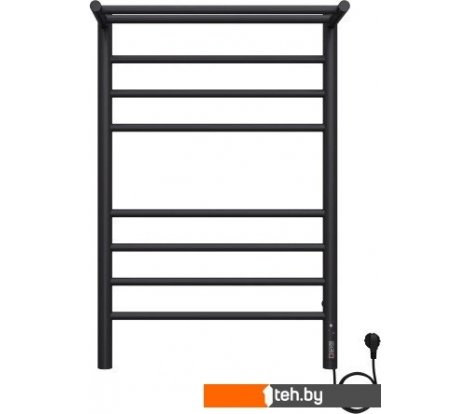  - Полотенцесушители TERMINUS Аврора КС П8 500x800 с полкой quick touch (RAL9005 матовый) - Аврора КС П8 500x800 с полкой quick touch (RAL9005 матовый)