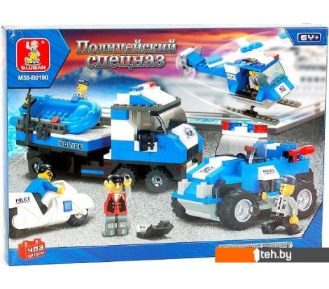  - Конструкторы Sluban M38-B0190 Группа быстрого реагирования - M38-B0190 Группа быстрого реагирования