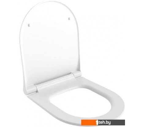  - Сиденья и крышки для унитазов и биде Ambassador Abner 102T20001S (белый) - Abner 102T20001S (белый)