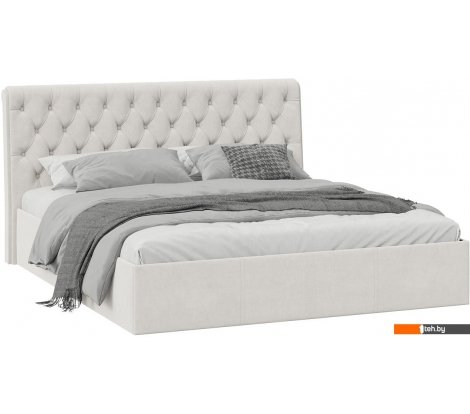  - Кровати Трия Скарлет 180x200 (велюр бежевый) - Скарлет 180x200 (велюр бежевый)