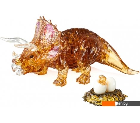  - Сборные модели Crystal Puzzle Трицератопс 90171 - Трицератопс 90171