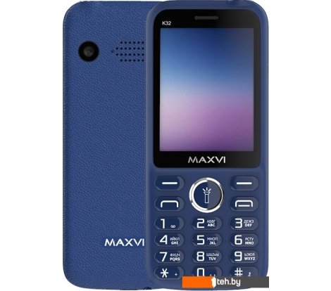  - Мобильные телефоны Maxvi K32 (синий) - K32 (синий)
