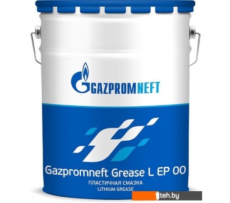 - Смазки, пасты и очистители для механических, электрических узлов Gazpromneft Смазка техническая Grease L EP 00 18кг 2389906752 - Смазка техническая Grease L EP 00 18кг 2389906752
