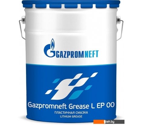  - Смазки, пасты и очистители для механических, электрических узлов Gazpromneft Смазка техническая Grease L EP 00 18кг 2389906752 - Смазка техническая Grease L EP 00 18кг 2389906752