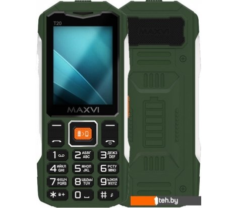  - Мобильные телефоны Maxvi T20 (зеленый) - T20 (зеленый)
