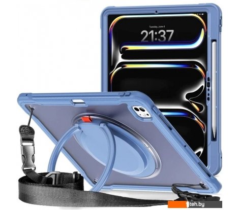  - Чехлы для планшетов G-Case iPad Air 13 2024 6602007235G (лавандово-серый) - iPad Air 13 2024 6602007235G (лавандово-серый)