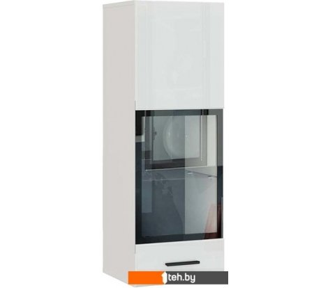  - Полки, стеллажи, системы хранения НК-Мебель Gloss Тип-2  (белый/белый глянец) - Gloss Тип-2  (белый/белый глянец)