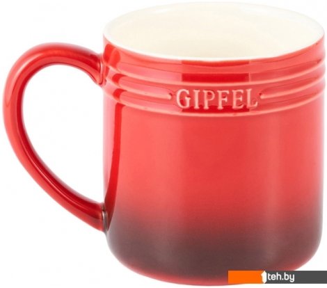  - Кружки, чашки, стаканы для горячих напитков Gipfel Cliff 51879 (темно-красный) - Cliff 51879 (темно-красный)