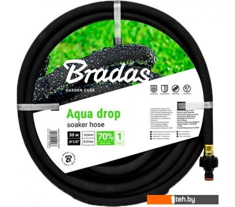  - Поливочные шланги Bradas Aqua-Drop 12.5 мм (1/2