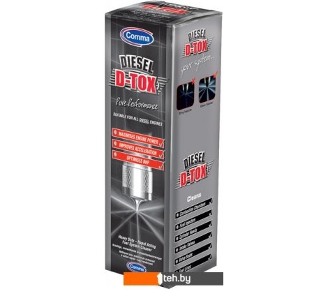  - Присадки для авто Comma Diesel D-TOX 400мл - Diesel D-TOX 400мл