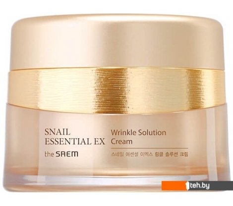  - Косметика по уходу за лицом The Saem Крем для лица Snail Essential EX Wrinkle Solution Cream (60 мл) - Крем для лица Snail Essential EX Wrinkle Solution Cream (60 мл)
