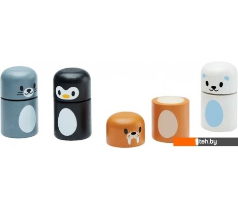 - Развивающие игрушки Plan Toys Животные арктики 5484 - Животные арктики 5484