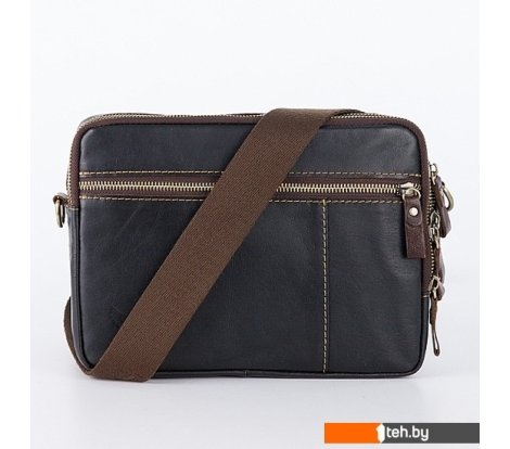  - Женские и мужские сумки Poshete 196-1805-26-DBR (коричневый) - 196-1805-26-DBR (коричневый)