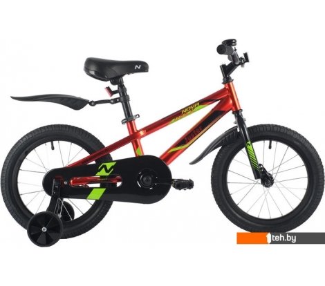  - Детские велосипеды Novatrack Juster 16 2023 165JUSTER.RD23 (красный) - Juster 16 2023 165JUSTER.RD23 (красный)