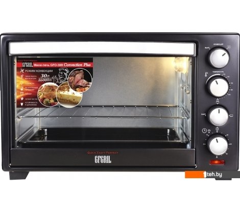  - Мини-печи (ростеры) GFgril GFO-30B Convection Plus - GFO-30B Convection Plus