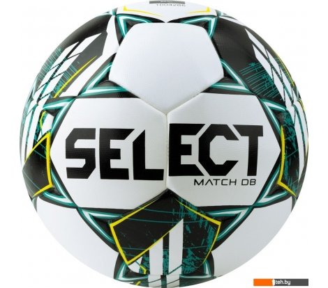  - Мячи Select Match DВ V23 (размер 5, белый/зеленый) - Match DВ V23 (размер 5, белый/зеленый)