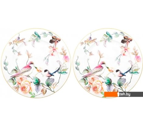  - Тарелки, салатники, блюда и наборы Elan Gallery Певчие птички 730775 - Певчие птички 730775