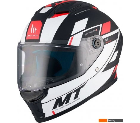  - Мотошлемы LS2 Stinger 2 Zivze (XL, черный/белый) - Stinger 2 Zivze (XL, черный/белый)