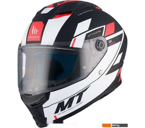  - Мотошлемы LS2 Stinger 2 Zivze (XL, черный/белый) - Stinger 2 Zivze (XL, черный/белый)