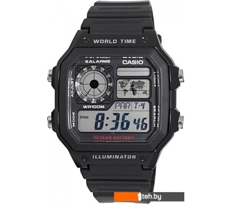  - Наручные часы Casio AE-1200WH-1A - AE-1200WH-1A