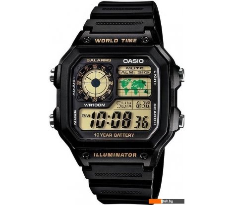 - Наручные часы Casio AE-1200WH-1B - AE-1200WH-1B