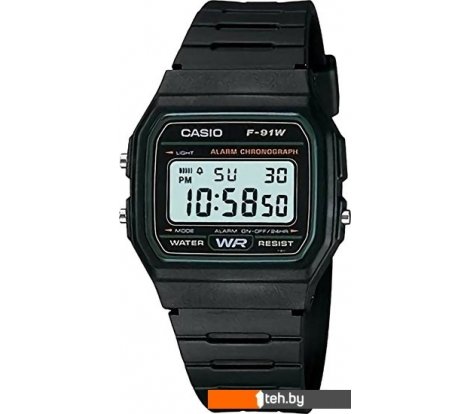 - Наручные часы Casio F-91W-3S - F-91W-3S
