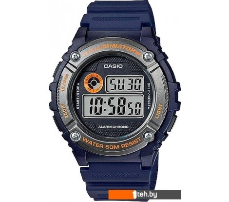 - Наручные часы Casio W-216H-2B - W-216H-2B