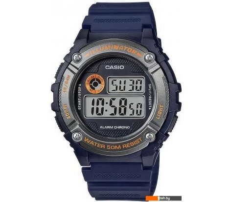  - Наручные часы Casio W-216H-2B - W-216H-2B