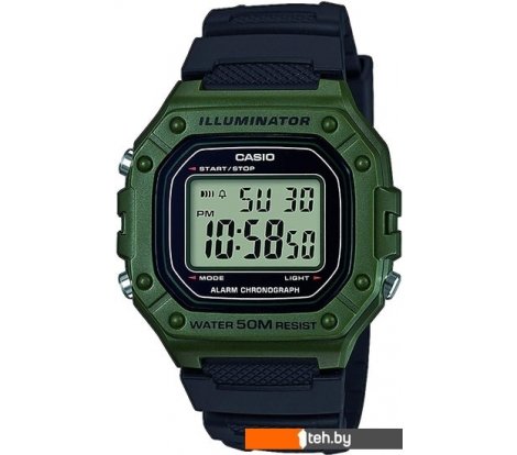 - Наручные часы Casio W-218H-3A - W-218H-3A