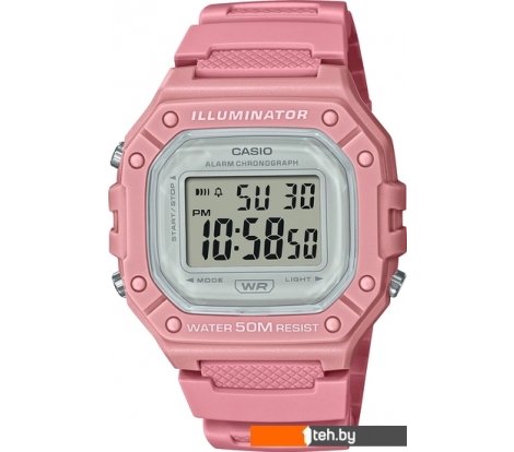 - Наручные часы Casio Illuminator W-218HC-4A - Illuminator W-218HC-4A