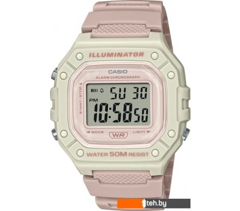- Наручные часы Casio Illuminator W-218HC-4A2 - Illuminator W-218HC-4A2