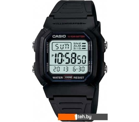 - Наручные часы Casio W-800H-1A - W-800H-1A