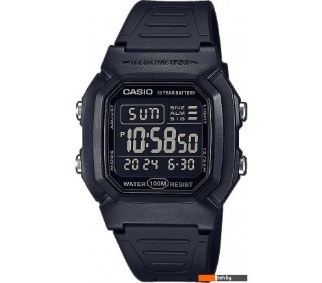  - Наручные часы Casio W-800H-1B - W-800H-1B