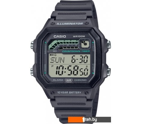 - Наручные часы Casio Standard WS-1600H-8A - Standard WS-1600H-8A